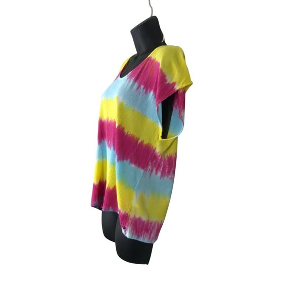 One Teaspoon Colourful Oversized 100% Rayon Sleeveless Top Size XXS - Picture 4 of 8